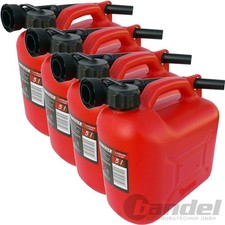 4x 5L BENZINKANISTER